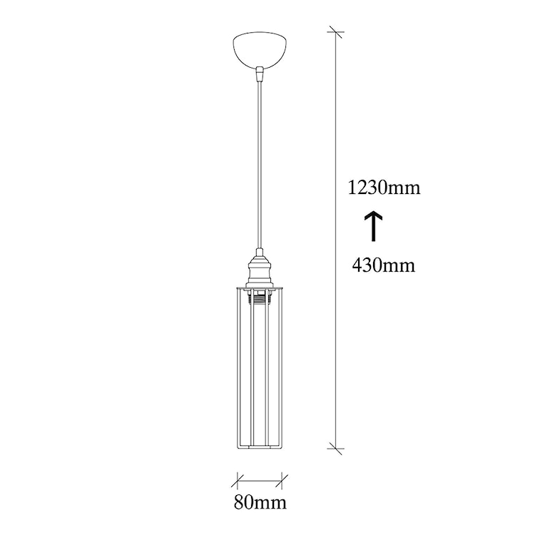 Lampa sufitowa Sirarer industrialna średnica 8 cm czarna  - zdjęcie 9