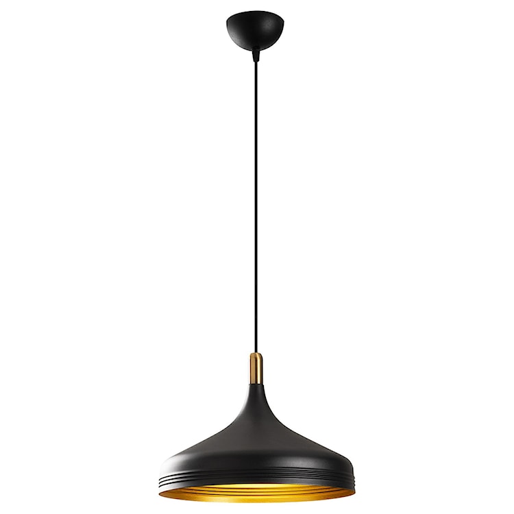 Lampa sufitowa Ardulace średnica 36 cm czarna/złota  - zdjęcie 3