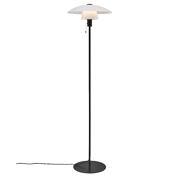 Lampa podłogowa 150 cm Verona szklany klosz  - zdjęcie 3