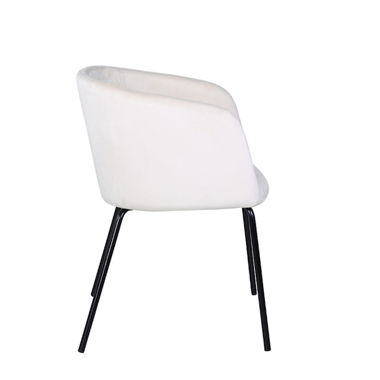 Krzesło tapicerowane Ressator jasnobeżowy velvet  - zdjęcie 7
