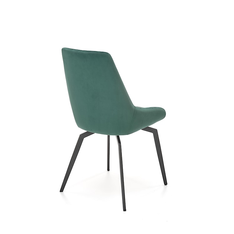 Krzesło tapicerowane Karungal zielone  - zdjęcie 5