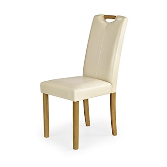Krzesło tapicerowane Monterol kremowe