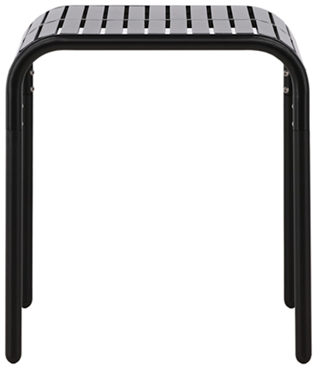 Stolik ogrodowy Ectelly 70x75 cm aluminium czarny  - zdjęcie 7