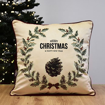 Poszewka XMAS 40x40 cm kolorowa