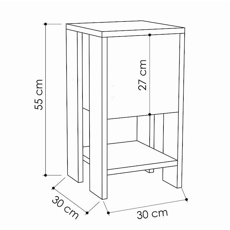 Szafka nocna Elatior  - zdjęcie 7