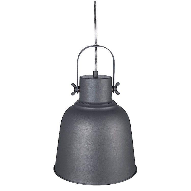 Lampa wisząca Adrian 25x28 cm czarna industrialna  - zdjęcie 5