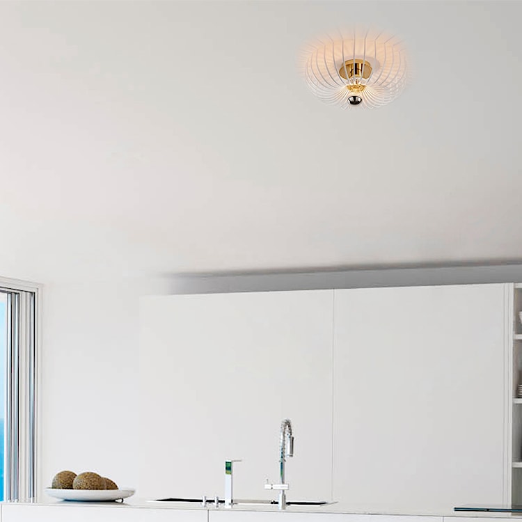 Lampa wisząca Skyriblent 36 cm biała  - zdjęcie 4