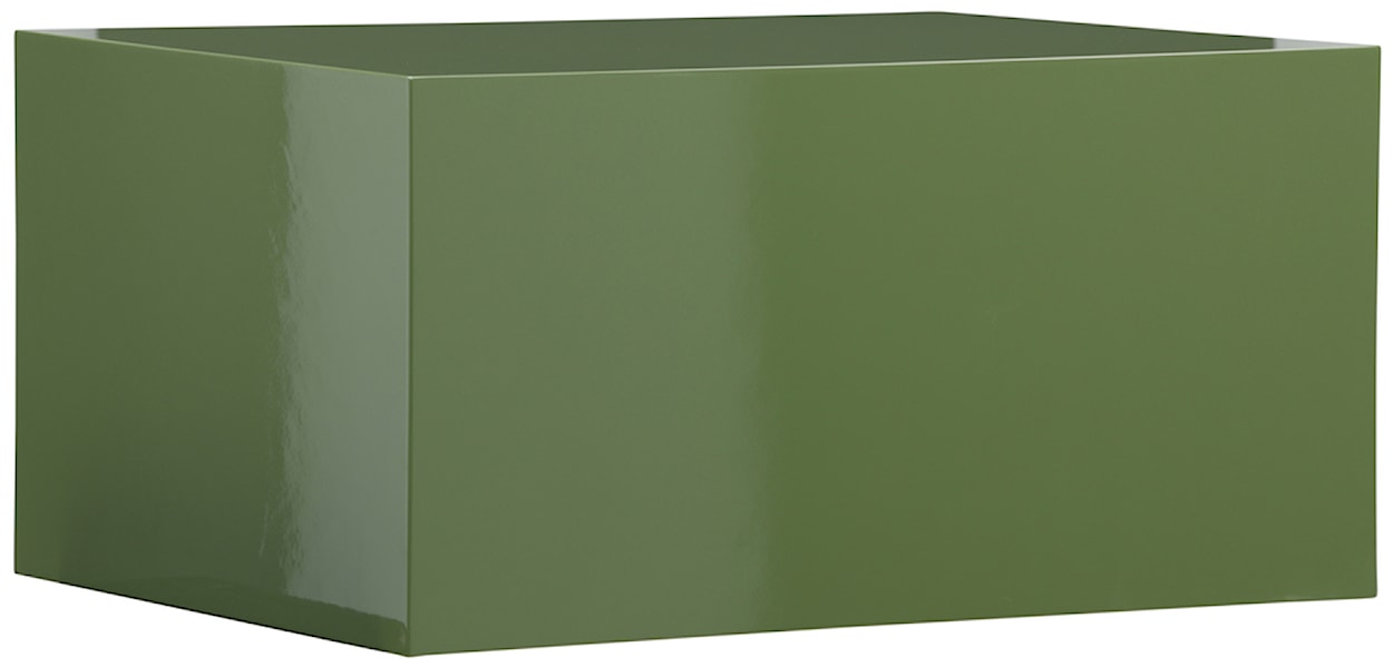 Stolik kawowy Dispect 80x60 cm zielony 