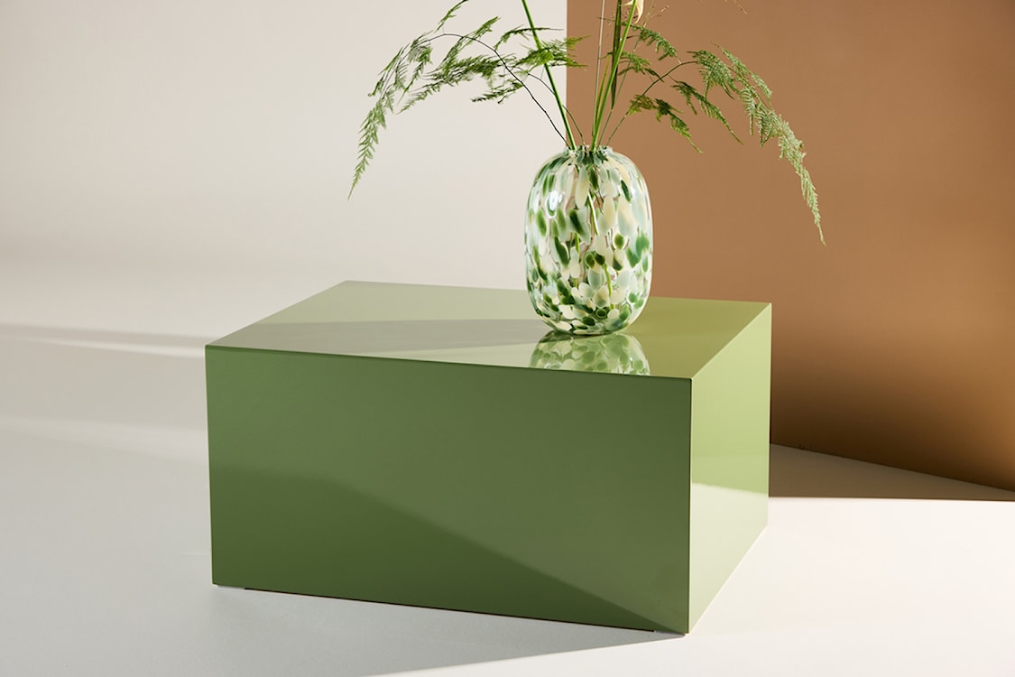 Stolik kawowy Dispect 80x60 cm zielony  - zdjęcie 2