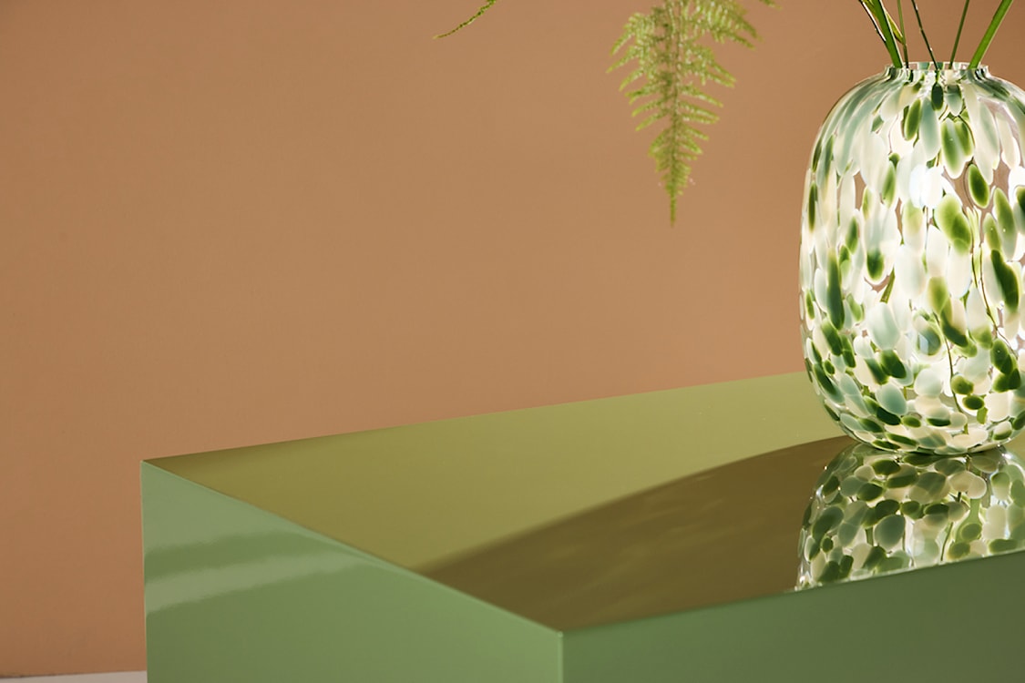 Stolik kawowy Dispect 80x60 cm zielony  - zdjęcie 4