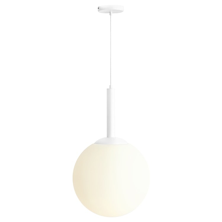 Lampa wisząca Mauric x3 średnica 40 cm biała 