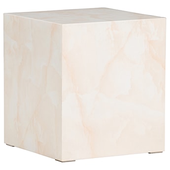 Stolik kawowy Dispect kwadratowy 40 cm jasnobeżowy