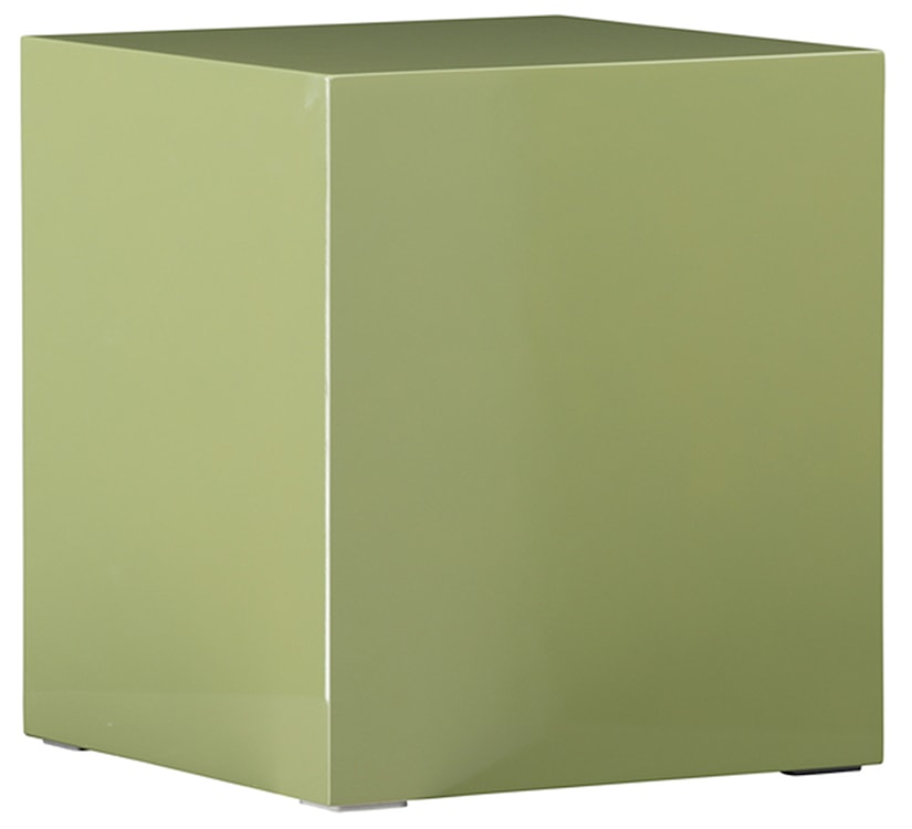 Stolik kawowy Dispect kwadratowy 40 cm jasnozielony 