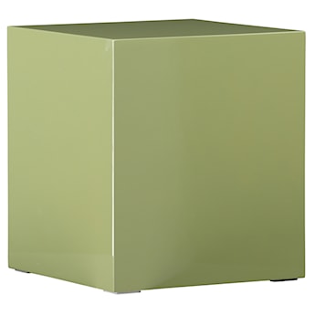 Stolik kawowy Dispect kwadratowy 40 cm jasnozielony