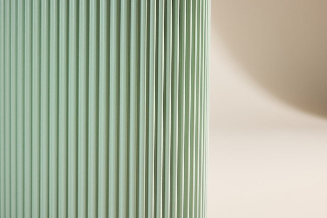 Stolik boczny Lenox okrągły 31 cm miętowy  - zdjęcie 5