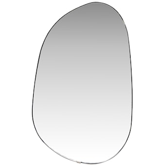 Lustro ścienne Askersund 65x40 cm w srebrnej ramie