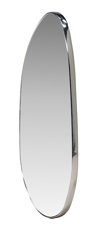 Lustro ścienne Borgholm 55x30 cm w srebrnej ramie  - zdjęcie 4