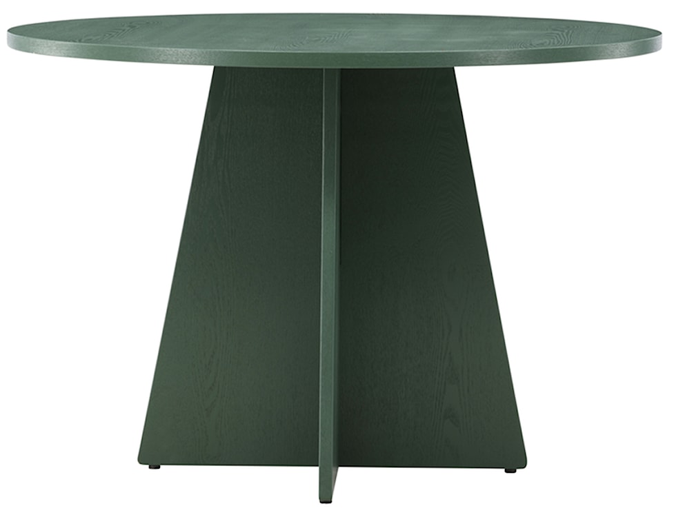 Stół do jadalni Quishly okrągły 110 cm zielony  - zdjęcie 7
