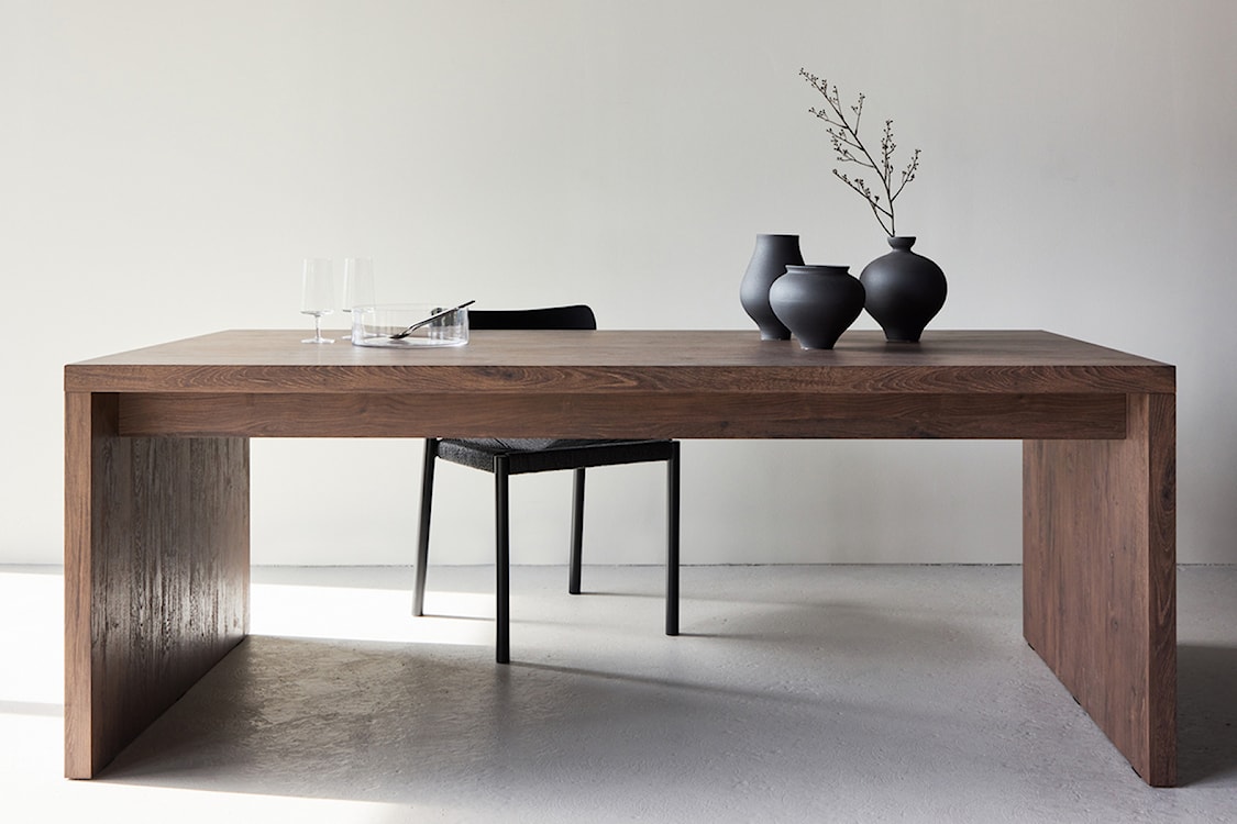 Stół do jadalni Roven 200x100 cm mokka  - zdjęcie 2