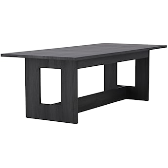 Stół do jadalni Noreel 235x100 cm dąb czarny