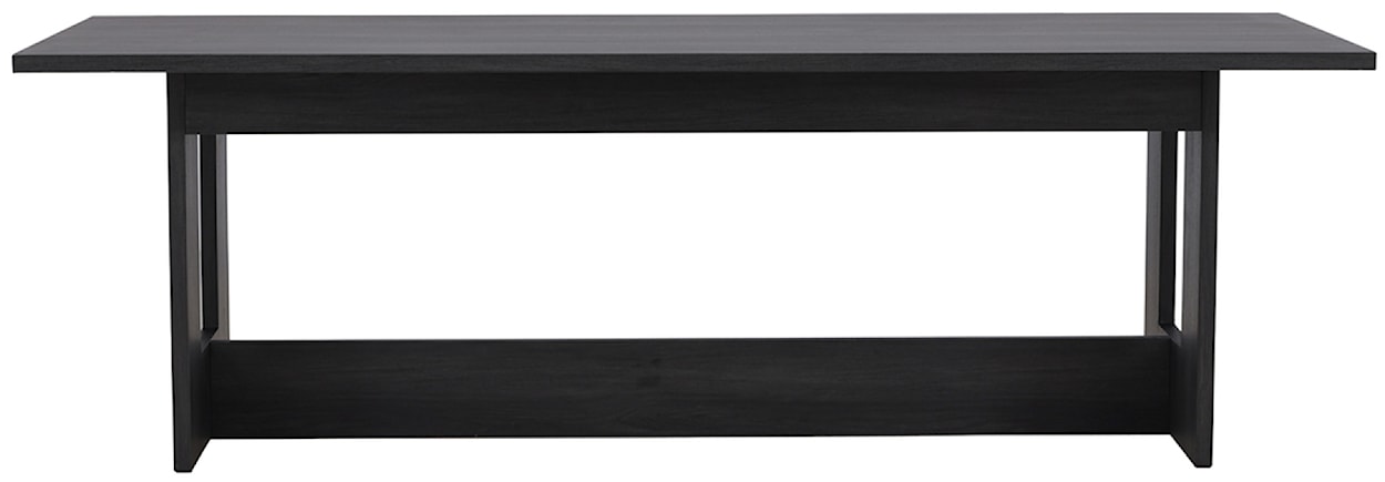 Stół do jadalni Noreel 235x100 cm dąb czarny  - zdjęcie 6