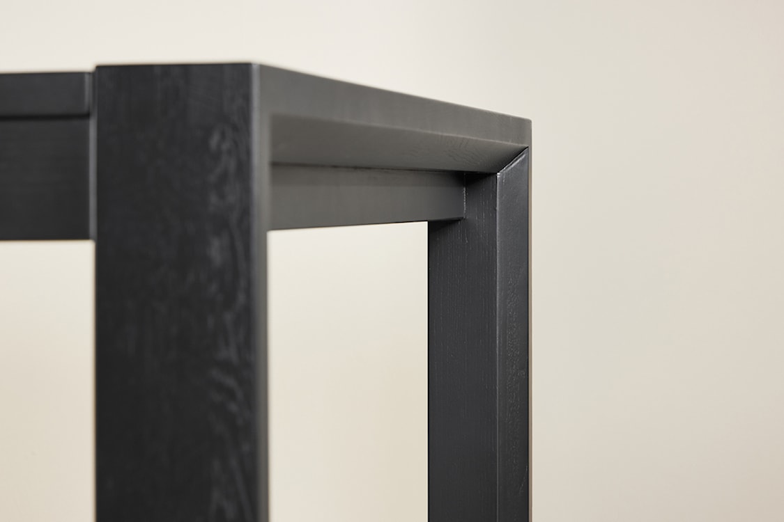 Stół do jadalni drewniany rozkładany Slider 170-250x95 cm dąb czarny  - zdjęcie 5