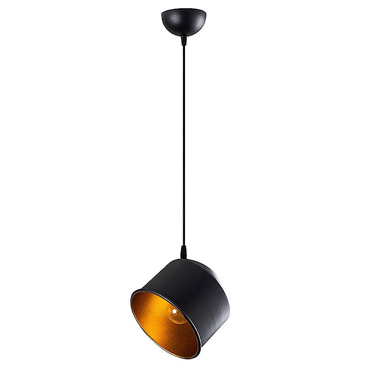 Lampa wisząca Hortensis 18 cm czarna  - zdjęcie 3
