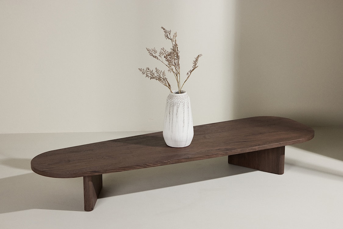 Stolik kawowy Ritony 180x55 cm mokka  - zdjęcie 2