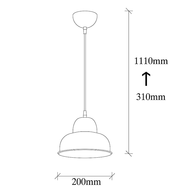 Lampa wisząca Hentima złota  - zdjęcie 5