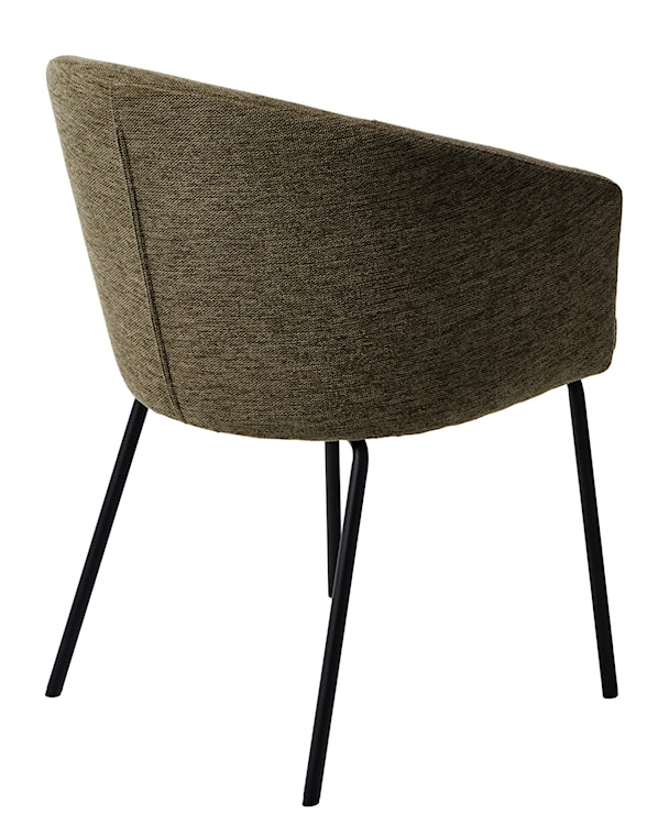 Krzesło tapicerowane Mummle oliwkowe  - zdjęcie 4