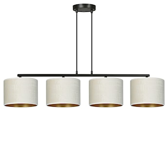 Lampa wisząca Hellid x4 97 cm biała