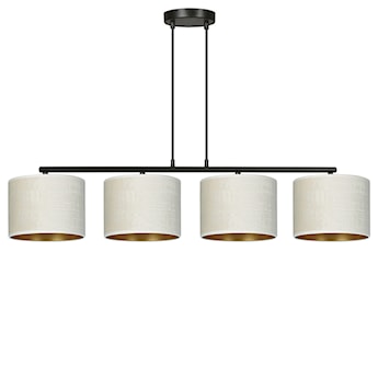 Lampa wisząca Hellid x4 97 cm biała