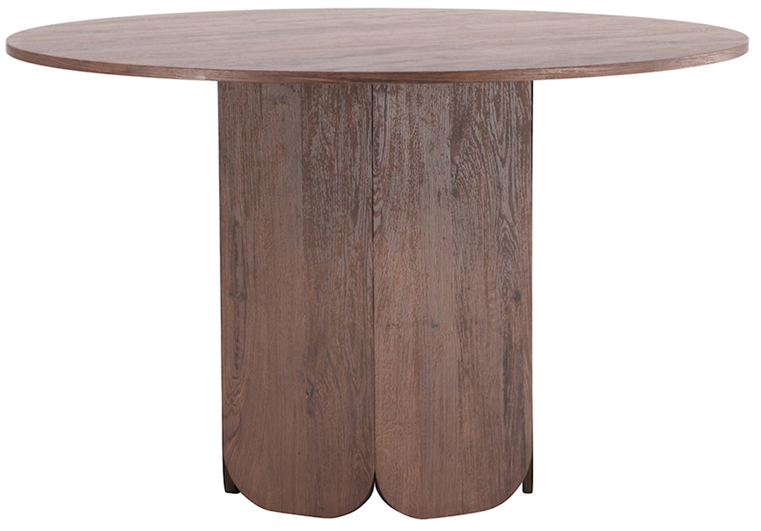 Stół do jadalni Veyla okrągły 120 cm mokka  - zdjęcie 6