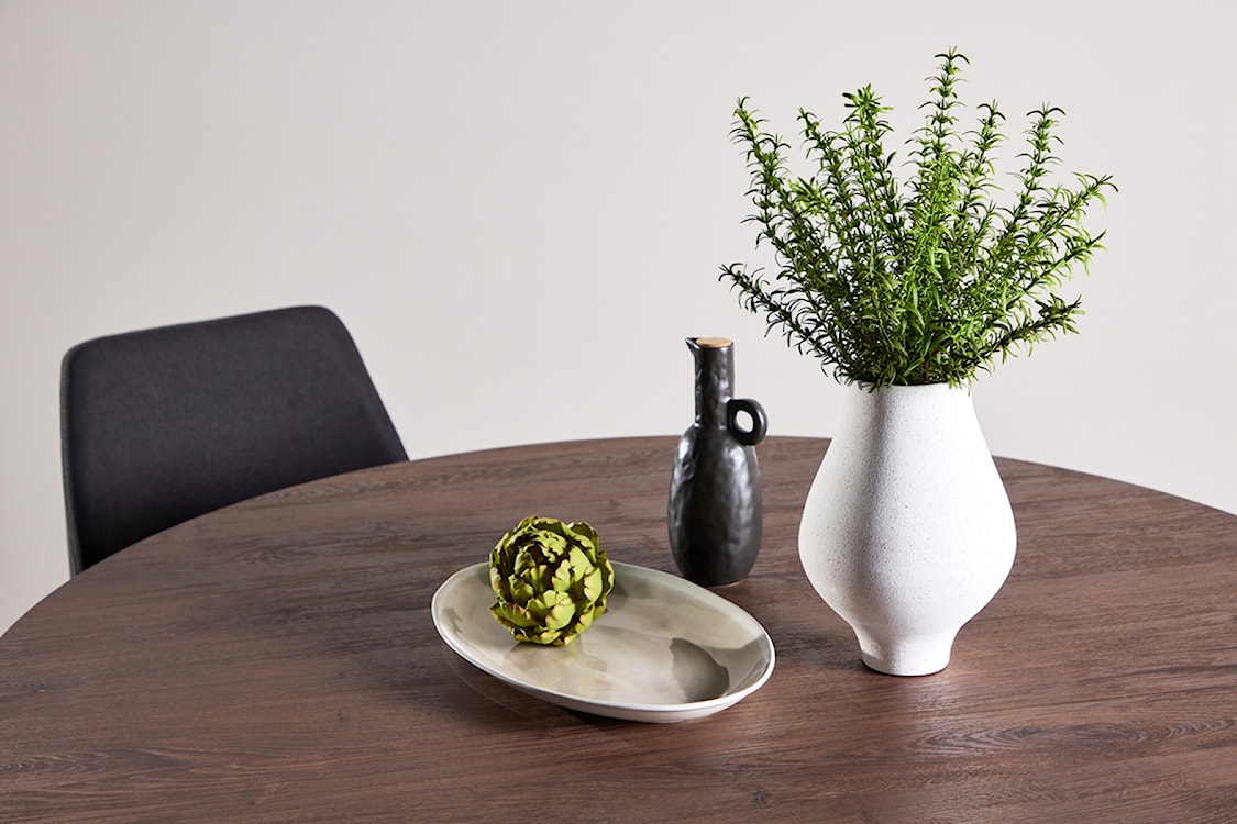 Stół do jadalni Veyla okrągły 120 cm mokka  - zdjęcie 4