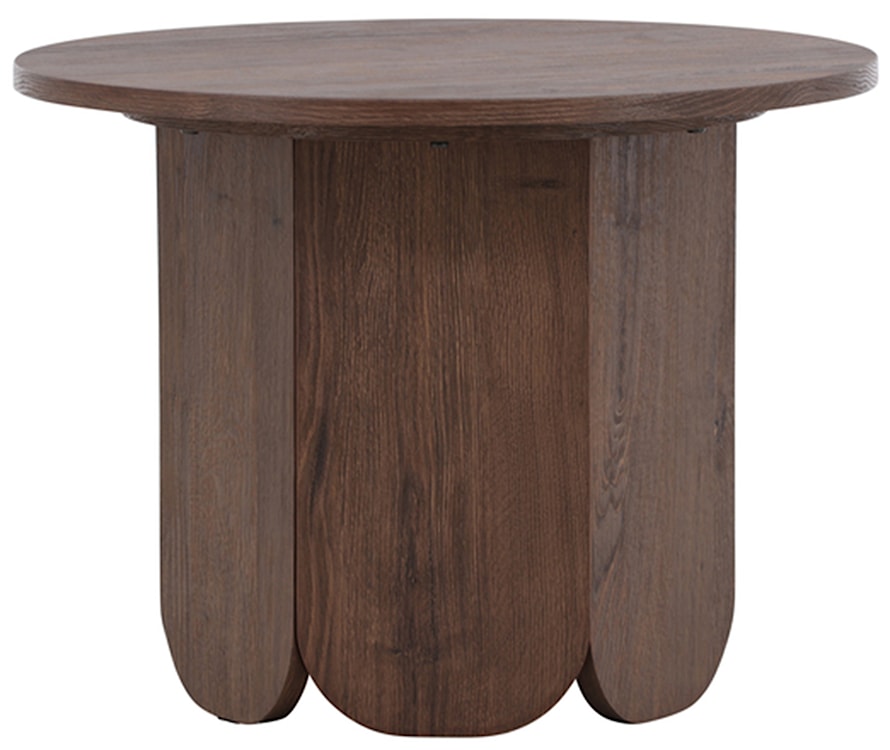 Stolik kawowy Veyla okrągły 60 cm mokka 