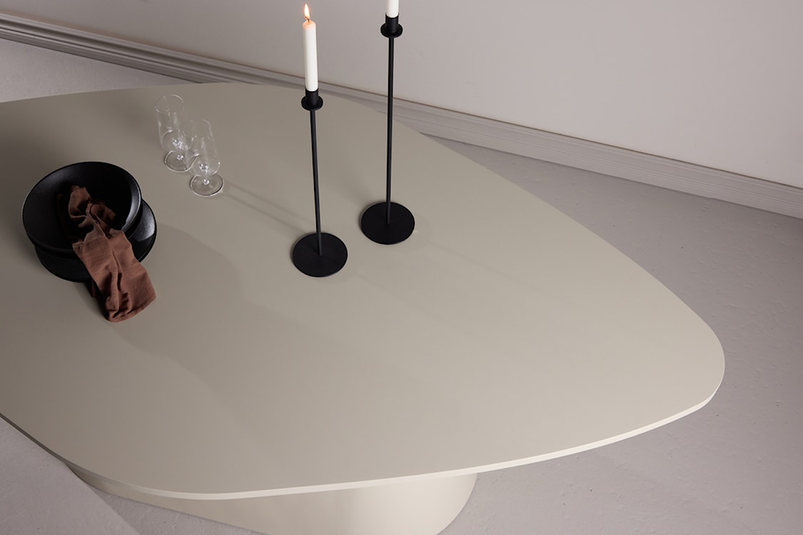 Stół do jadalni Orine 210x110 cm beżowy  - zdjęcie 5