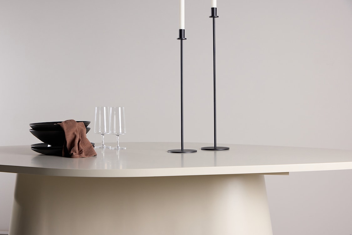 Stół do jadalni Orine 210x110 cm beżowy  - zdjęcie 3