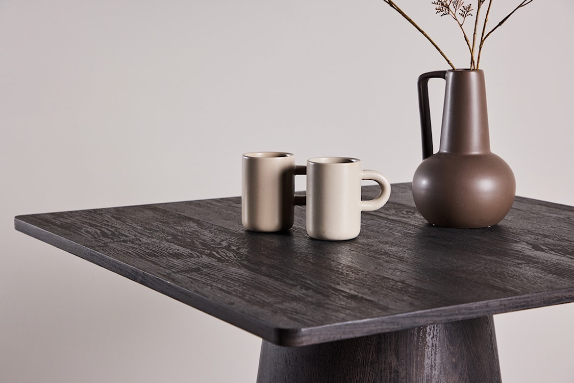 Stół do jadalni Calyone 80x80 cm mokka  - zdjęcie 3