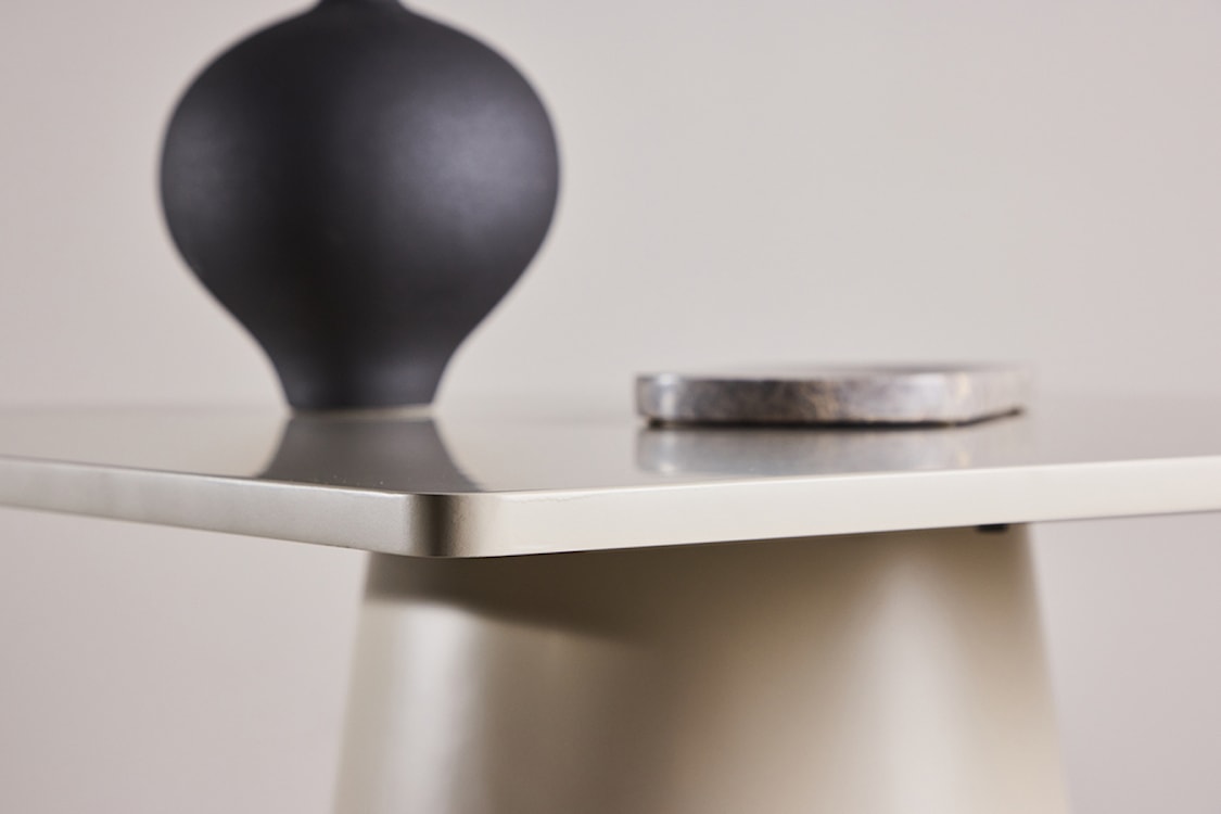 Stół do jadalni Calyone 80x80 cm beżowy  - zdjęcie 3