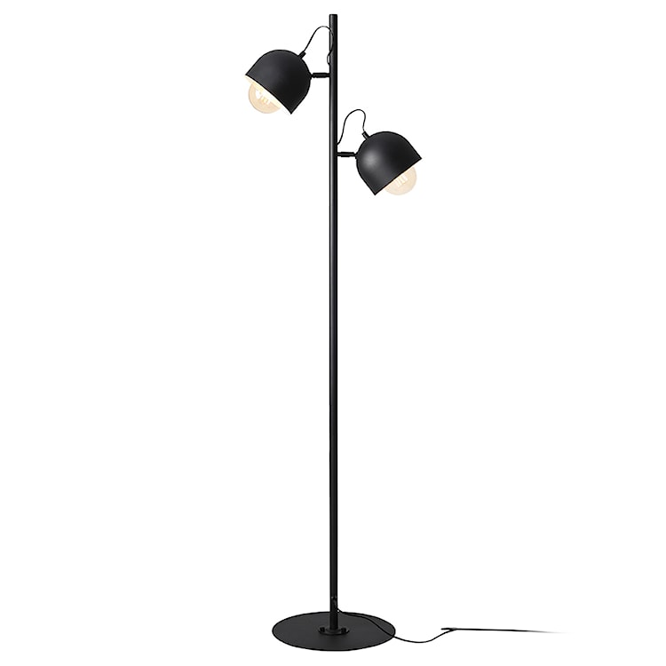 Lampa podłogowa Fiene 161 cm czarna 