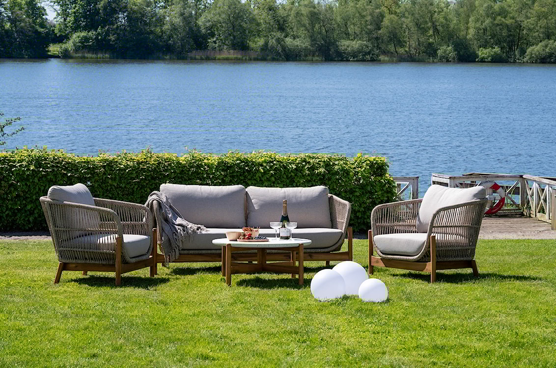 Zestaw trzech lamp solarnych Shifle białe  - zdjęcie 2