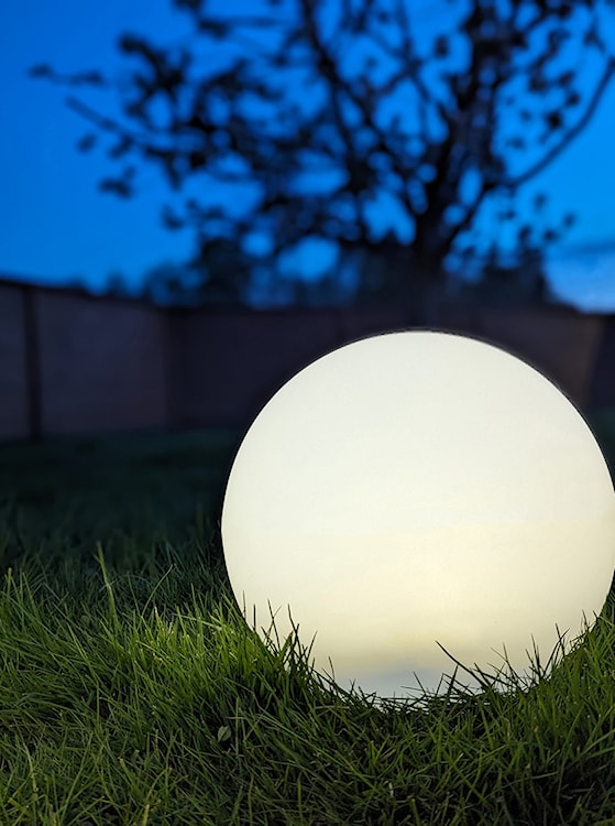 Zestaw trzech lamp solarnych Shifle białe  - zdjęcie 4