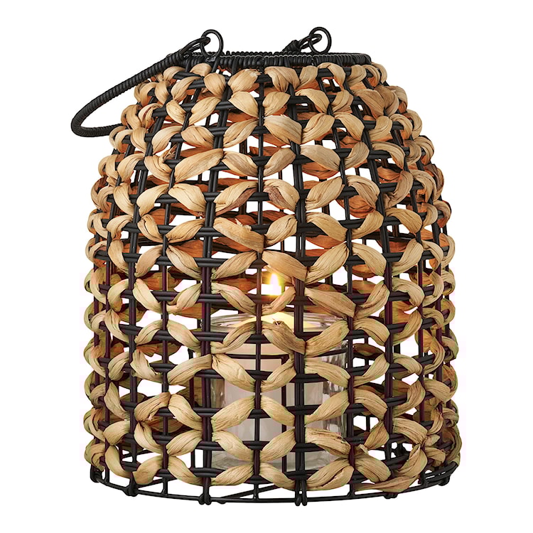 Lampion Pinto 28,5 cm brązowo-czarny  - zdjęcie 3