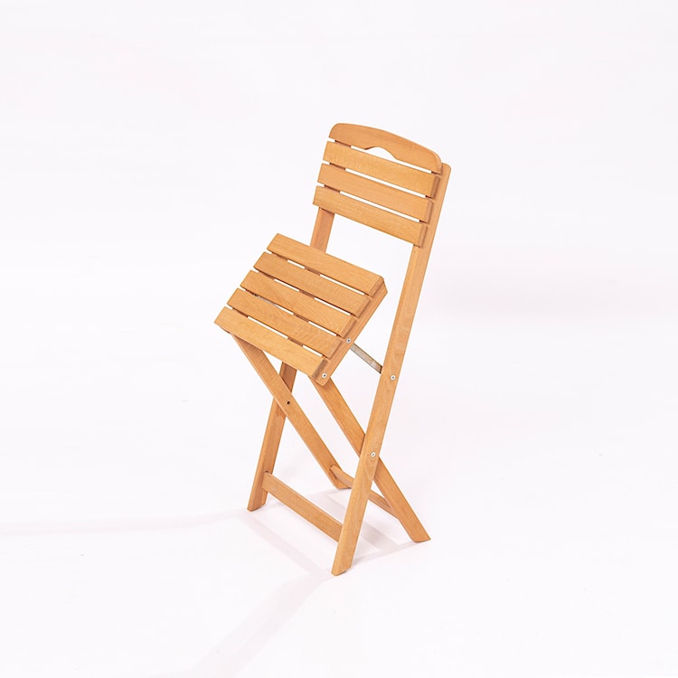 Zestaw ogrodowy czteroosobowy Grools ze stolikiem i krzesłami dąb   - zdjęcie 7