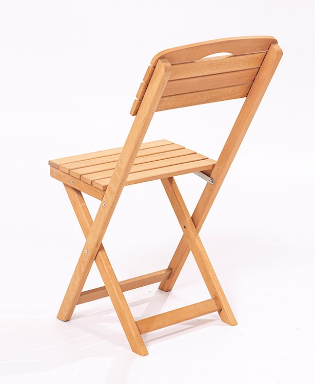 Krzesło ogrodowe Grools drewno dębowe  - zdjęcie 3