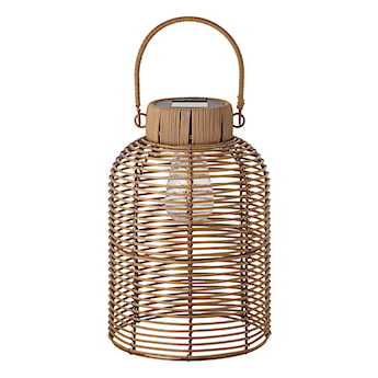 Lampa stołowa Brentford solarna brązowa
