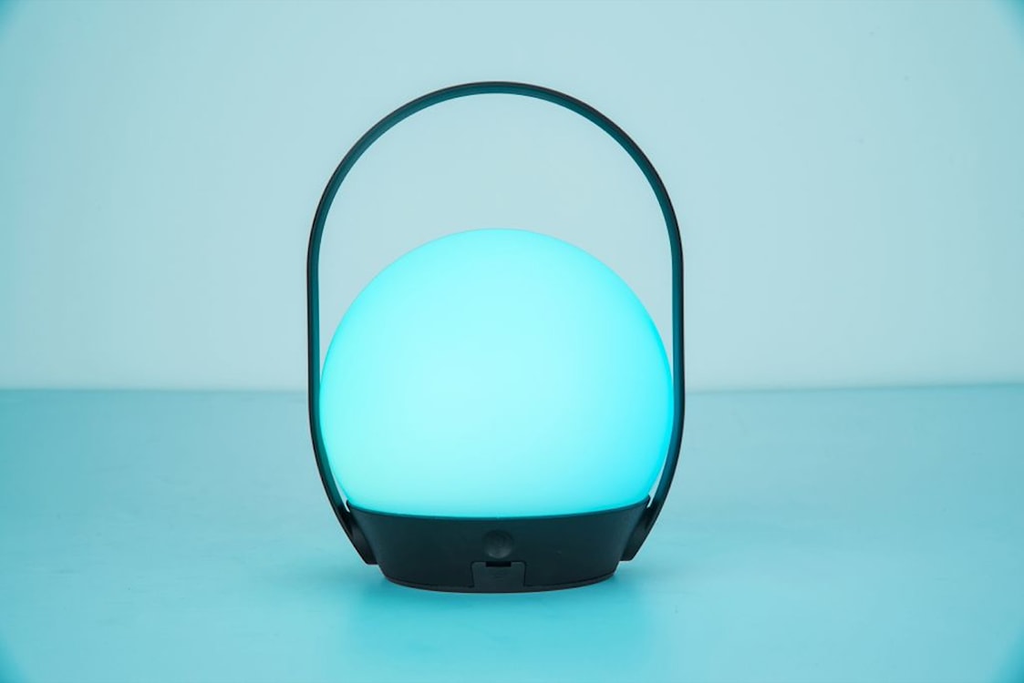 Lampa zewnętrzna Cardi LED czarno-biała  - zdjęcie 5