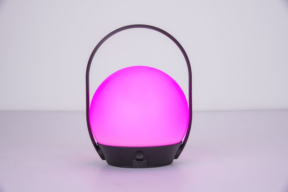 Lampa zewnętrzna Cardi LED czarno-biała  - zdjęcie 7