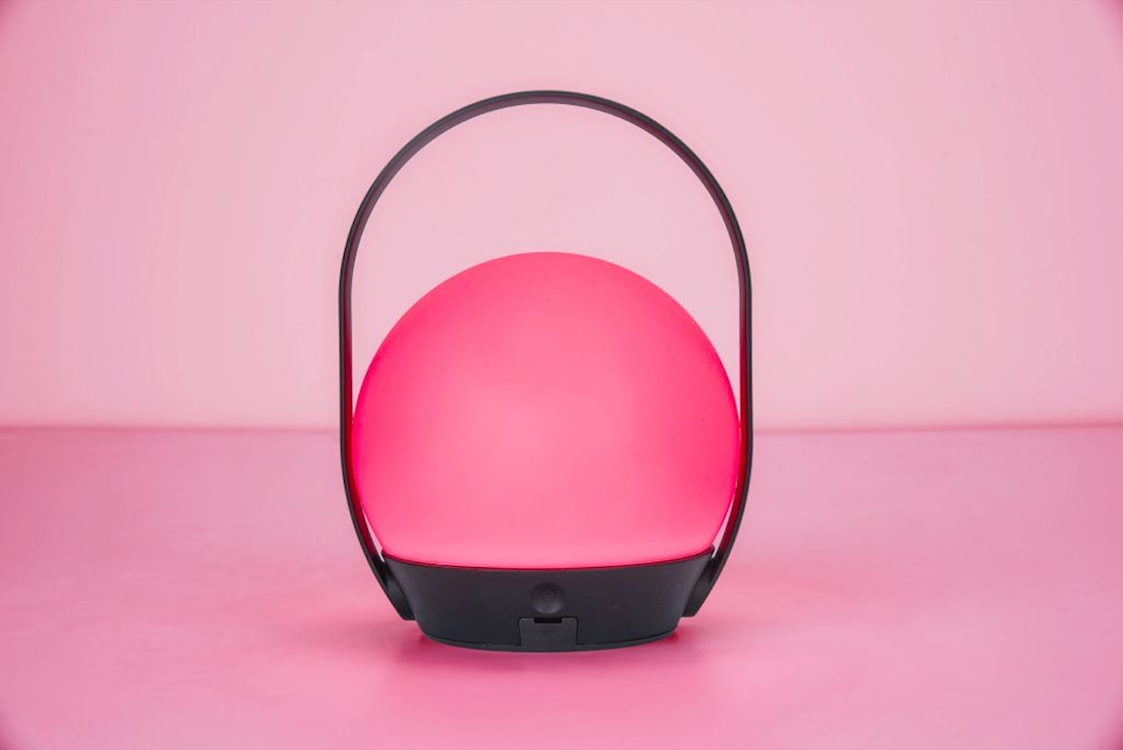 Lampa zewnętrzna Cardi LED czarno-biała  - zdjęcie 8