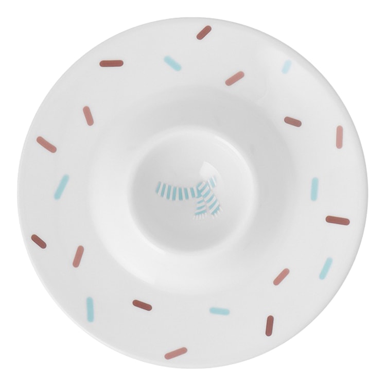 Zestaw dziecięcy porcelanowy dla 1 os. Kapibara wielokolorowy  - zdjęcie 6